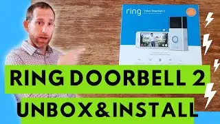 Ring doorbell 2 unboxing and setup