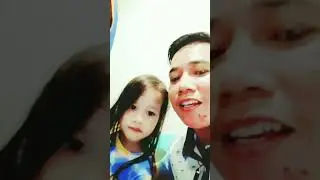 My niece kissing me so sweet 