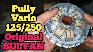 Ganti Pully depan Vario 150 dari pada beli Kwkw mending ini Original Cling
