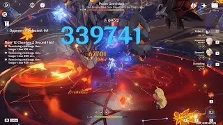 Spiral Abyss 3.0 Floor 12-2-2 | C6 Yelan Speedrun vs Primo Geovishap 16sec.