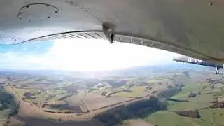 Thruxton to Sywell 360 degree - shot from the wing