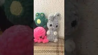 Собачка, лягушка, осьминожка крючком #crochet #amigurumi #knitting #handmade #вязание#