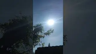 смотрим на солнце 10 секунд