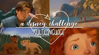 a Disney/Pixar challenge | multilanguage