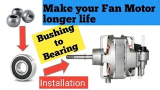 Make your Fan Motor longer life @MakCyberTutorialChannel