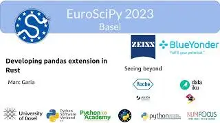 EuroSciPy 2023 -  Developing pandas extensions in Rust
