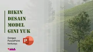TUTORIAL BUAT DESAIN COVER SLIDE PPT