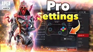 This are the best Pro CONTROLLER SETTINGS in all Apex Legends Mobile