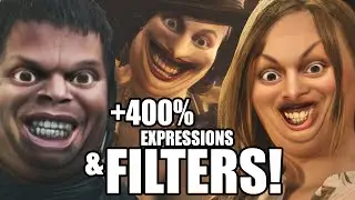 Mixing 400% Facial Expressions With FILTERS Is CURSED  | Resident Evil Village mods