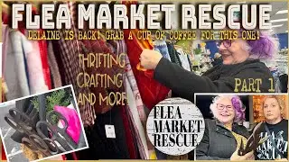 COME THRIFT STORE SHOPPING FOR FINDS WITH DELAINE, JENNY & MYSELF!!! (PART 1) 2024