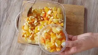 Como  fazer uma salada  de  fruta  por 5 dias  na geladeira  e sem ficar  escura