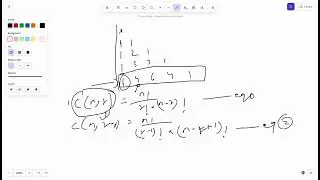 Mathematical Calculation for Pascal Triangle Coding. LeetCode 118
