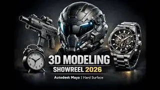 Wireframe to Final Render 🔥 | 3D Showreel 2026 | Autodesk Maya