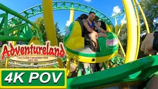 Turbulence (4K Front Seat POV)- Adventureland, Long Island, NY
