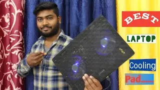 Laptop cooling pad unboxing & Review || Best cooling pad For laptop Under 599Rs....
