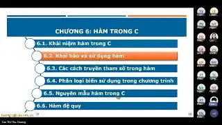 CSLT Chương 6 - Phần 1