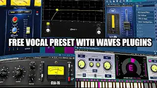FL STUDIO 21 VOCAL PRESET/ USING WAVES PLUGINS IN REAL TIME 