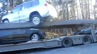 Страшное ДТП 93 км М7 Москва-Казань 06.11.2015