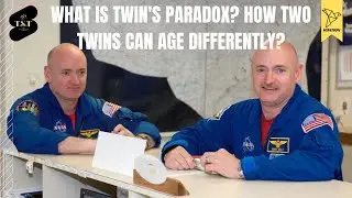 What is Twin's paradox in Einstein's relativity?  How two twins can age differently #science