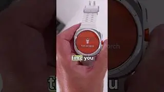 How to use the QUICK Button on the Galaxy Watch Ultra! #samsungtips #galaxywatch #techtips #shorts