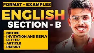 Class 12 English Writing Skills Masterclass for Board Exam | Article, Report, Letter, Invitation
