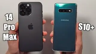 iPhone 14 Pro Max vs Samsung S10 Plus 🔥 Speed Test