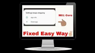 M01 Core Settings Problem Solved 