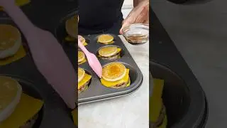 Mini sausage mcGriddle