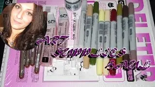 Acquisti Artistici! - Art Supplies Haul (Copic Markers, Huion Lightpad and more)! [ITA sub ENG]