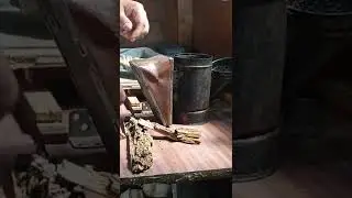 дымарь, как заправить дымарь, топливо для дымаря