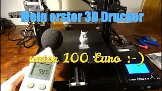 My first 3D printer (under 100 euros) ... Anycubic Mega Zero 2.0