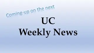 Join us for Monday's UC Weekly News from InfoComm 24