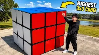 The BIGGEST Rubik’s Cube in the WORLD…