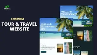 How To Build a Responsive Travel Website using HTML and CSS Part 6 Places Section | No Talking