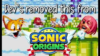 Dev's Disabled These Cheats in Sonic Origins - Unused Cheats Showcase