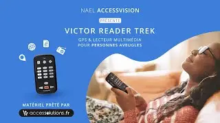 Démonstration du victor reader trek