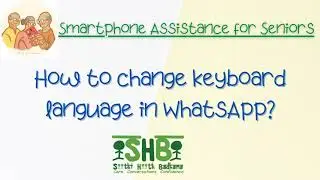 How to change keyboard language in WhatsApp?