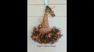 Dollar Tree Witch Hat Wreath | Witch Hat Wreath Form | Halloween Wreath Ideas |
