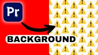 Premiere Pro Tutorial: How to Create Animated Moving Backgrounds (Step-by-Step for Beginners)
