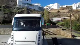 Irish Road Tramp. On the road again. Portugal Spanish Border