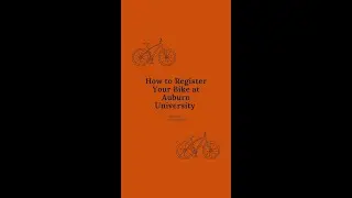 Bike Registration at Auburn University