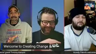 Tommy Kenyon talks as a guest on Guy (Creating Change)'s Channel