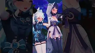 【Genshin Impact MMD／4K／60FPS】Furina，Raiden Ei