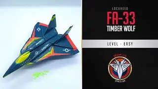 Easy Jet: Lockheed FA-33 Timber wolf (Spy Plane concept) tutorial