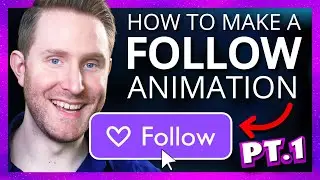 How to Make a Follow Animation for your Twitch Stream in Blender 2.8 | PART 1 | StreamSchool