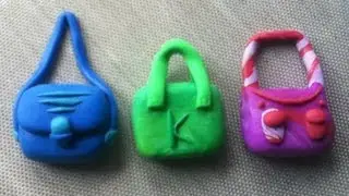 How To Make 3 Polymer Clay Hand Bags