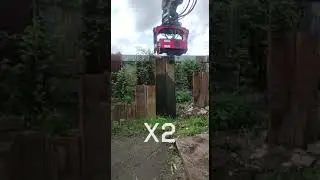 Работа вибропогружателя Impulse VP350R, поставленного нами в Польшу, через нашего дилера