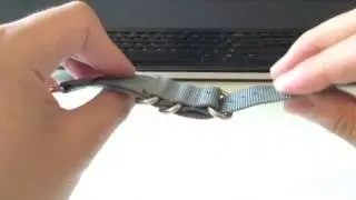 Clockwork Synergy Grey Nylon Apple Watch Band Unboxing