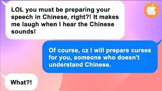 [Apple] My future FIL tries to embarrass me at my wedding because I can speak Chinese