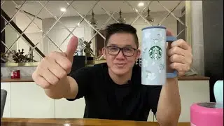 Review Gelas  Starbucks Korea Special Edition Blue